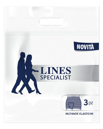 LINES SPECIALIST MUTANDA ELASTICA XL 3 PEZZI - Farmacia Castello Srl