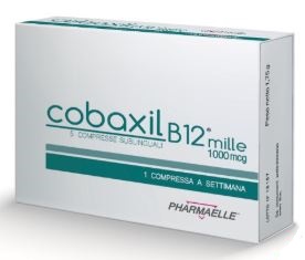 COBAXIL B12 1000 MCG 5 COMPRESSE SUBLINGUALI - Farmacia Castello Srl