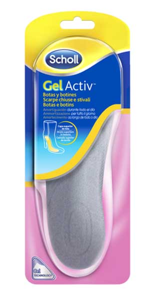 SCHOLL GEL ACTIV STIVALI E SCARPE CHIUSE 1 PAIO - Farmacia Castello Srl