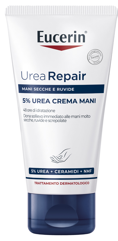 EUCERIN UREAREPAIR CREMA MANI 5% 75 ML - Farmacia Castello Srl