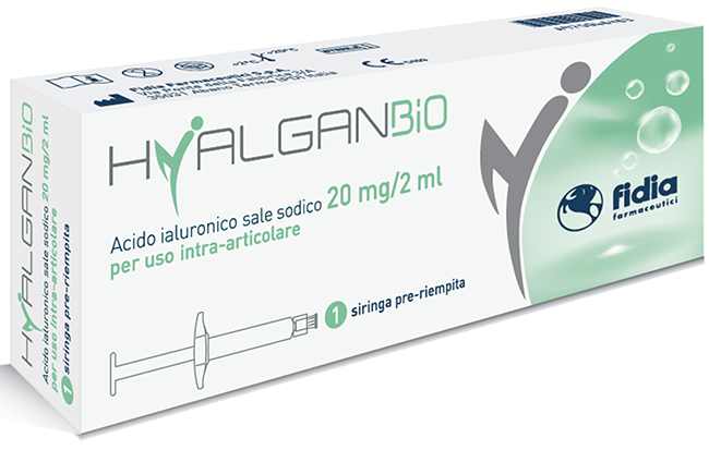 SIRINGA HYALGANBIO INTRA-ARTICOLARE 20MG 2 ML - Farmacia Castello Srl