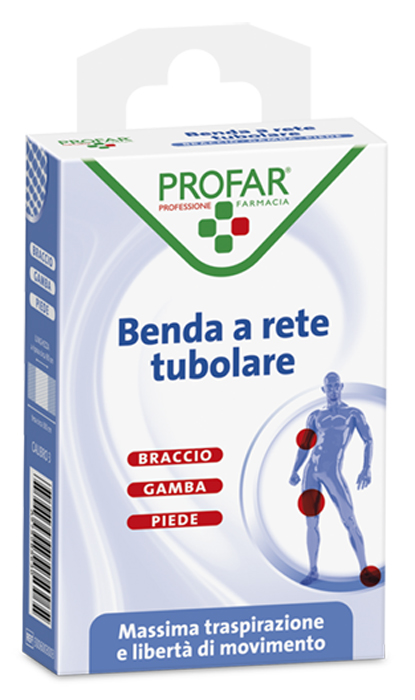 BENDA A RETE ELASTICA BRACCIA PIEDE GAMBA 3 MT TESI CALIBRO 3 PROFAR - Farmacia Castello Srl