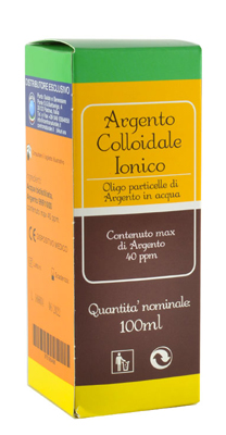 ARGENTO COLLOIDALE IONICO 40PPM CERTIFICATO SPRAY CON CONTAGOCCE 100 ML - Farmacia Castello Srl