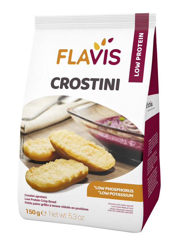FLAVIS CROSTINI APROTEICI 150 G - Farmacia Castello Srl