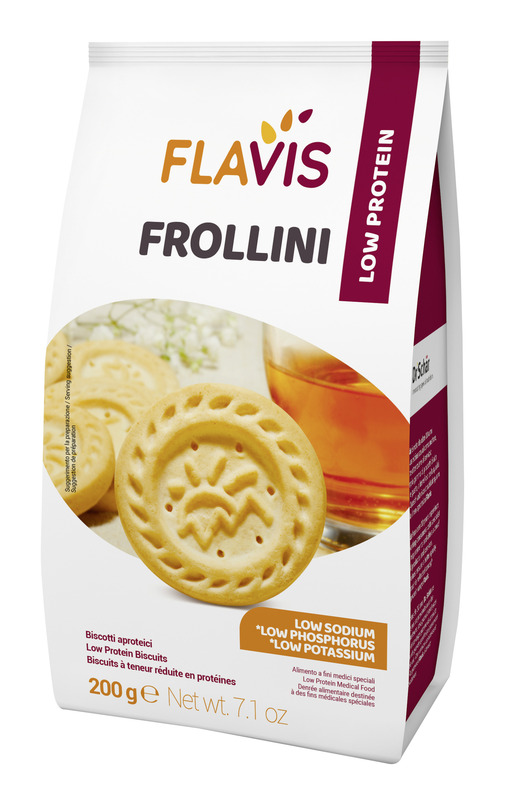FLAVIS FROLLINI BISCOTTI APROTEICI 200 G - Farmacia Castello Srl