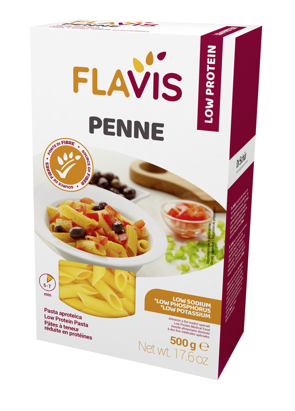 FLAVIS PENNE APROTEICHE 500 G - Farmacia Castello Srl