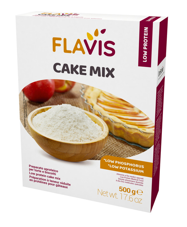FLAVIS CAKE MIX PREPARATO PER TORTE E BISCOTTI APROTEICI 500 G - Farmacia Castello Srl