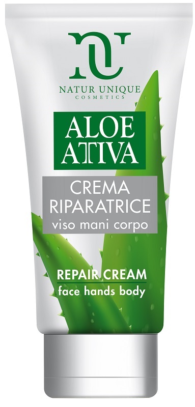 ALOE ATTIVA CREMA RIPARATRICE 150 ML NATUR UNIQUE - Farmacia Castello Srl
