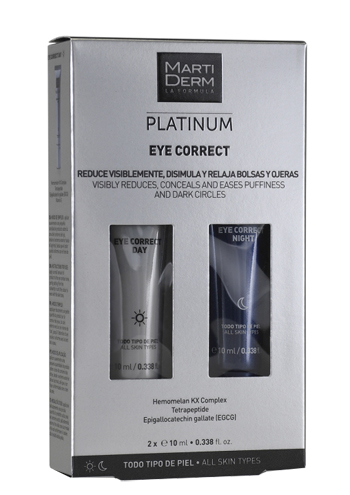 MARTIDERM EYE CORRECT CON EYE CORRECT DAY 10 ML + EYE CORRECT NIGHT 10 ML - Farmacia Castello Srl