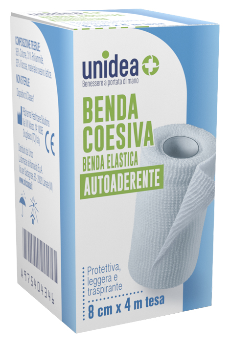 BENDA COESIVA UNIDEA CM 8X4 M - Farmacia Castello Srl