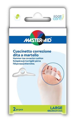 CORRETTORE DITA A MARTELLO MASTER-AID FOOTCARE LARGE 2 PEZZI C13 - Farmacia Castello Srl