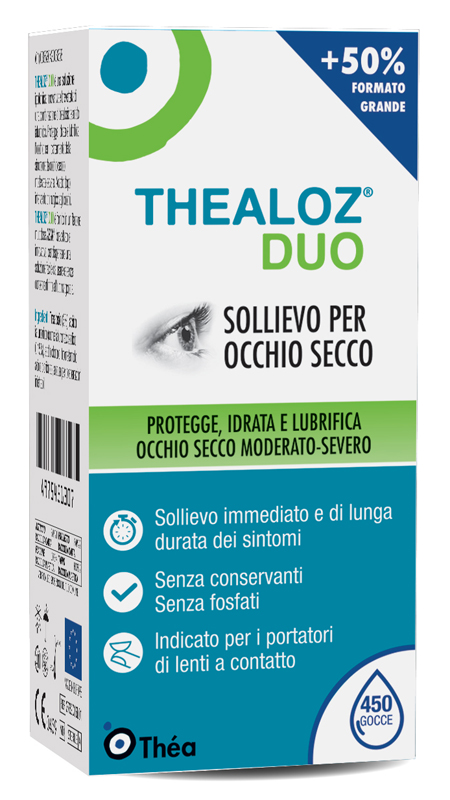THEALOZ DUO SOLUZIONE OFTALMICA FLACONE 15 ML - Farmacia Castello Srl