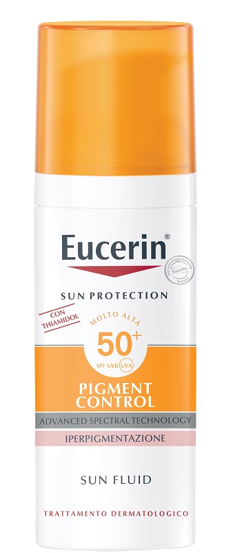 EUCERIN SUN PROTECTION SPF 50+ PIGMENT CONTROL SUN FLUID 50 ML - Farmacia Castello Srl