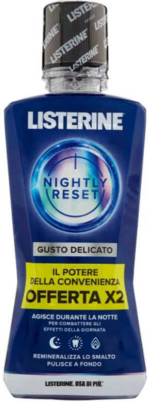 LISTERINE NIGHTLY RESET 2 X 400 ML - Farmacia Castello Srl