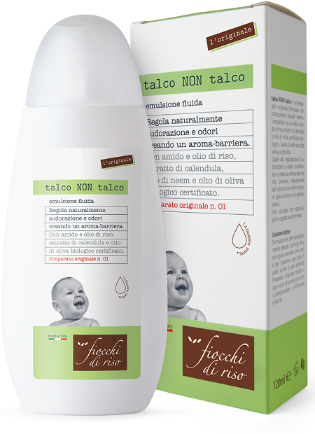 FIOCCHI DI RISO TALCO NON TALCO 120 ML - Farmacia Castello Srl