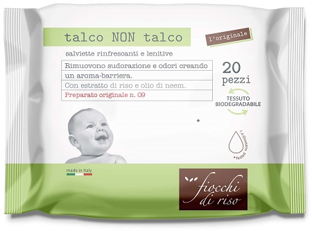 FIOCCHI DI RISO SALVIETTE TALCO NON TALCO - Farmacia Castello Srl