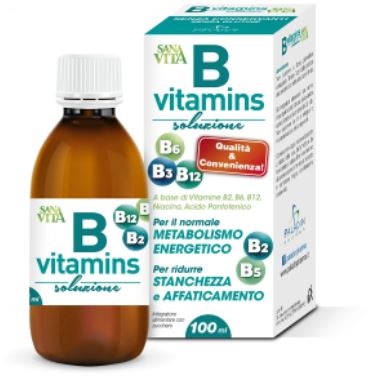 SANAVITA B VITAMINS SOLUZIONE 100 ML - Farmacia Castello Srl
