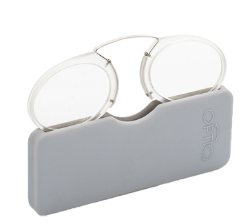 OPTIQ OCCHIALI PREMONTATI MINI TRASPARENTE +2,50 1 PEZZO - Farmacia Castello Srl