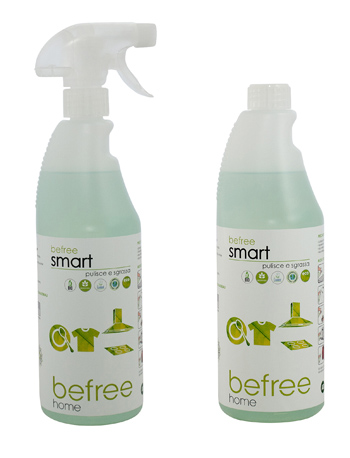 BEFREE HOME SMART DETERGENTE SGRASSANTE SPRAY 750 G - Farmacia Castello Srl