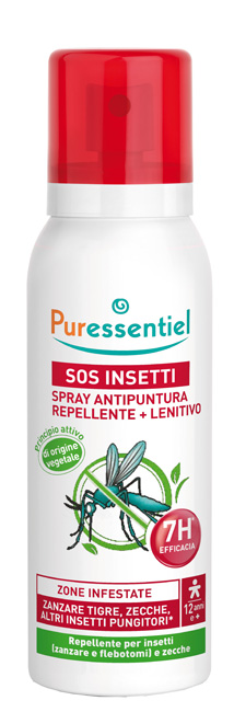 PURESSENTIEL SPRAY ANTIPUNTURA SOS INSETTI PMC 75 ML - Farmacia Castello Srl