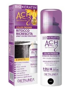 BIOKERATIN ACH8 PRODIGE RITOCCO RICRESCITA NERO 75 ML DIETALINEA - Farmacia Castello Srl