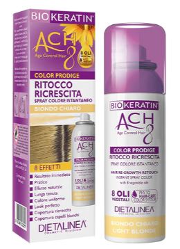 BIOKERATIN ACH8 COLOR PRODIGE RITOCCO RICRESCITA BIONDO CHIARO 75 ML DIETALINEA - Farmacia Castello Srl