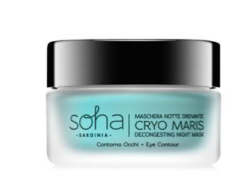 SOHA MASCHERA NOTTE DRENANTE CONTORNO OCCHI CRYO MARIS 15 ML - Farmacia Castello Srl