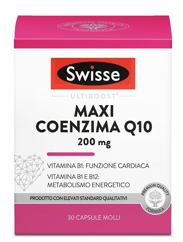 SWISSE MAXI COENZIMA Q10 200 MG 30 CAPSULE - Farmacia Castello Srl