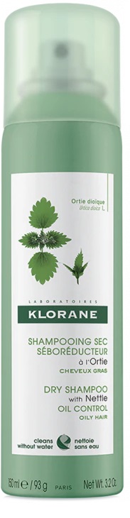 KLORANE SHAMPOO SECCO SEBORIDUTTORE ALL'ORTICA 150 ML - Farmacia Castello Srl