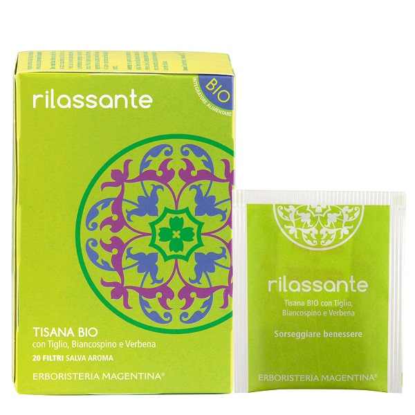 TISANA RILASSANTE BIO 20 FILTRI - Farmacia Castello Srl