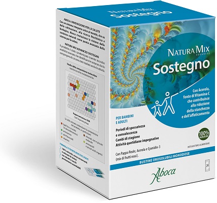 NATURA MIX ADVANCED SOSTEGNO OROSOLUBILE 20 BUSTINE - Farmacia Castello Srl