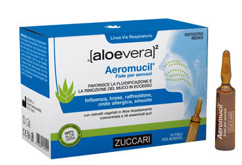 ALOEVERA2 AEROMUCIL 10 FIALE 5 ML - Farmacia Castello Srl
