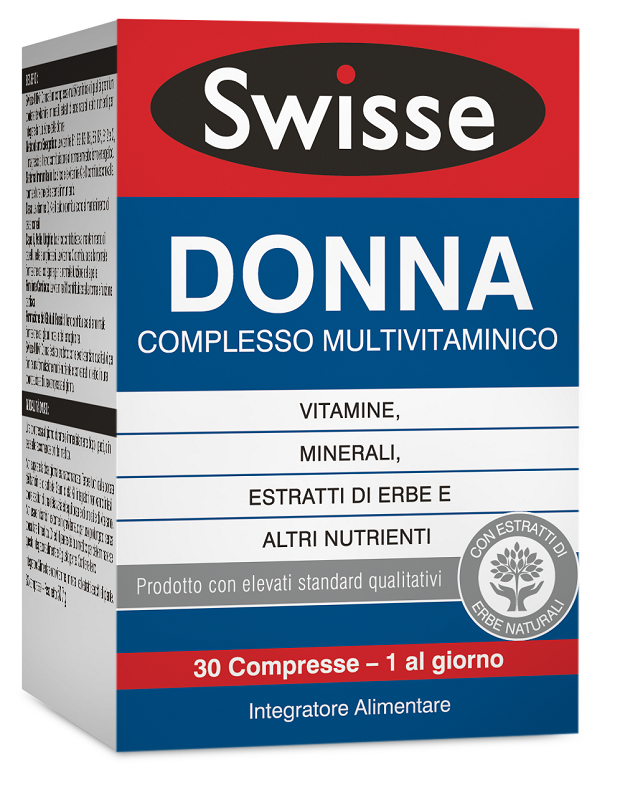 SWISSE MULTIVITAMINICO DONNA 30 COMPRESSE - Farmacia Castello Srl