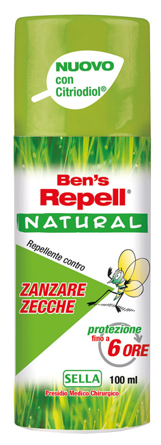 BENS REPELL NATURAL 100 ML - Farmacia Castello Srl