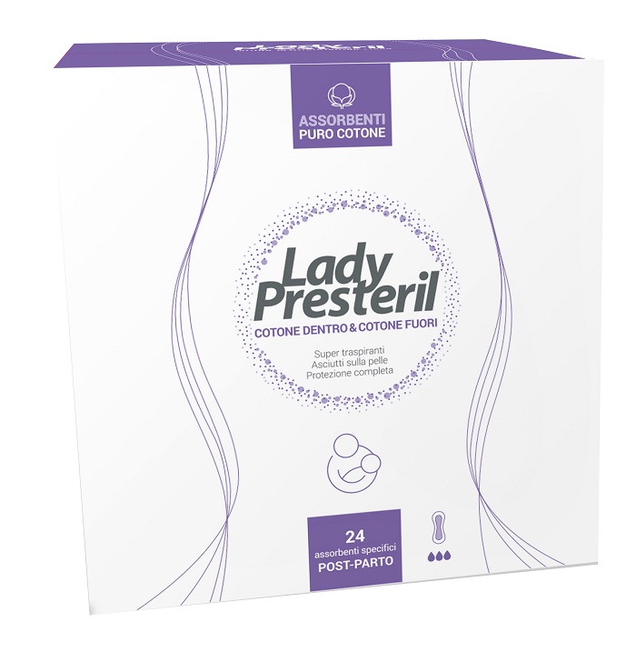 LADY PRESTERIL POSTPARTO 24 PEZZI - Farmacia Castello Srl