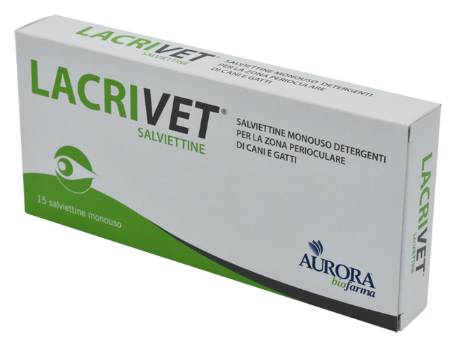 LACRIVET SALVIETTINE 15 PEZZI - Farmacia Castello Srl