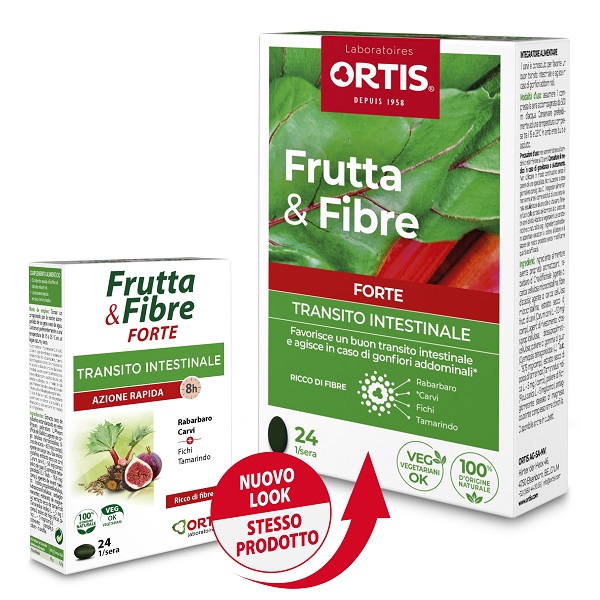 FRUTTA & FIBRE FORTE 24 COMPRESSE - Farmacia Castello Srl