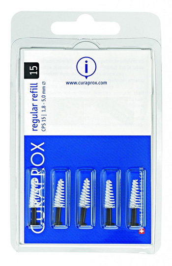 CURAPROX CPS REGULAR CPS 15 CON 5 SCOVOLINI + SUPPORTO - Farmacia Castello Srl