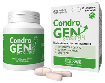 CONDROGEN ENERGY 60 COMPRESSE MASTICABILI - Farmacia Castello Srl