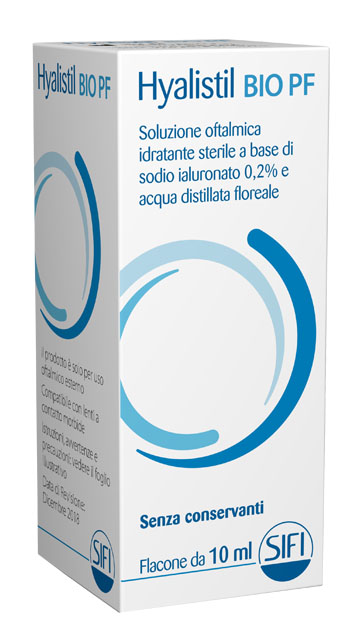 GOCCE OCULARI HA 0,2% E ACQUE DISTILLATE HYALISTIL BIO PF FRUTTI ROSSI 10 ML - Farmacia Castello Srl