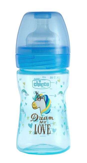 CHICCO BIBERON WB FANTASTIC LOVE SILICONE 150 ML - Farmacia Castello Srl
