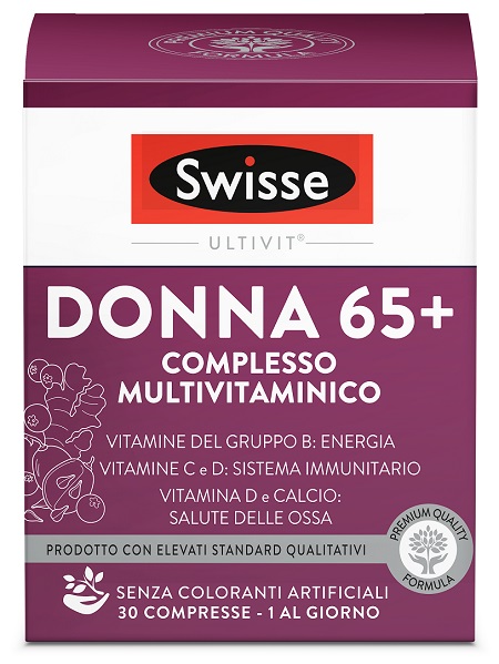 SWISSE DONNA 65+ COMPLESSO MULTIVITAMINICO 30 COMPRESSE - Farmacia Castello Srl
