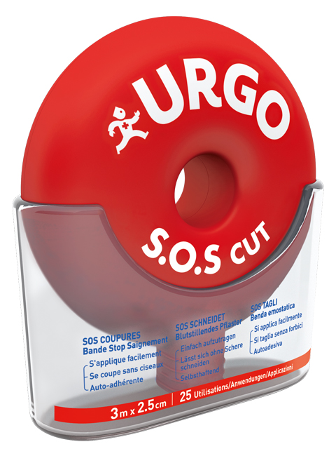 BENDA URGO SOS CUT 3X2,5CM - Farmacia Castello Srl