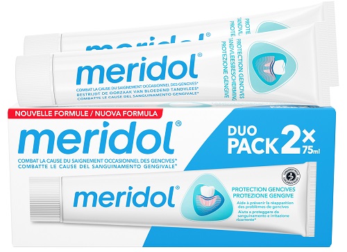 MERIDOL DENTIFRICIO BITUBO 75 ML X 2 - Farmacia Castello Srl