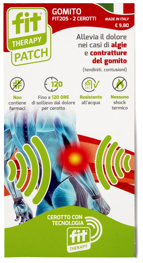 CEROTTO FIT THERAPY GOMITO 2 PEZZI - Farmacia Castello Srl