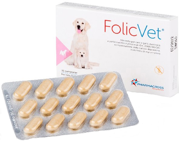 FOLICVET 15 COMPRESSE - Farmacia Castello Srl