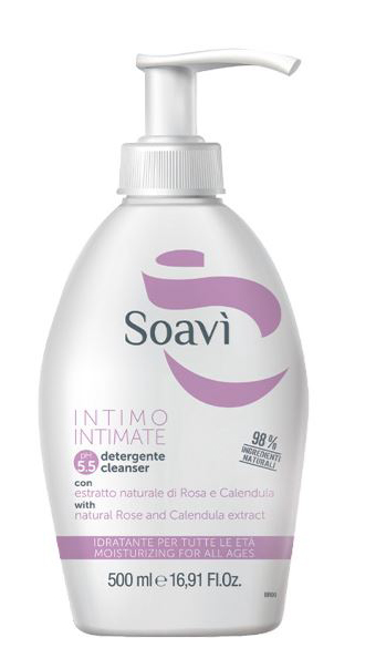 SOAVI INTIMO IDRATANTE PH5,5 FLACONE CON DISPENSER 500 ML - Farmacia Castello Srl