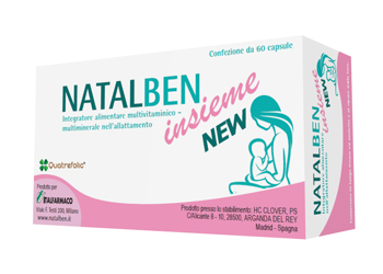 NATALBEN INSIEME NEW 60 CAPSULE - Farmacia Castello Srl