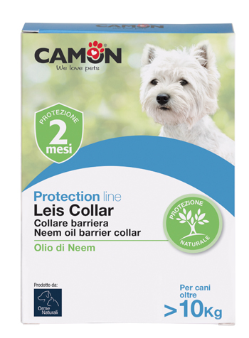 LEIS COLLARE BARRIERA CON OLIO DI NEEM CANE 60 CM L 12 PEZZI - Farmacia Castello Srl