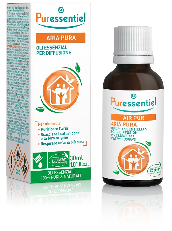 PURESSENTIEL MISCELA PER DIFFUSIONE ARIA PURA CERTIFICATA ECOCERT 30 ML - Farmacia Castello Srl